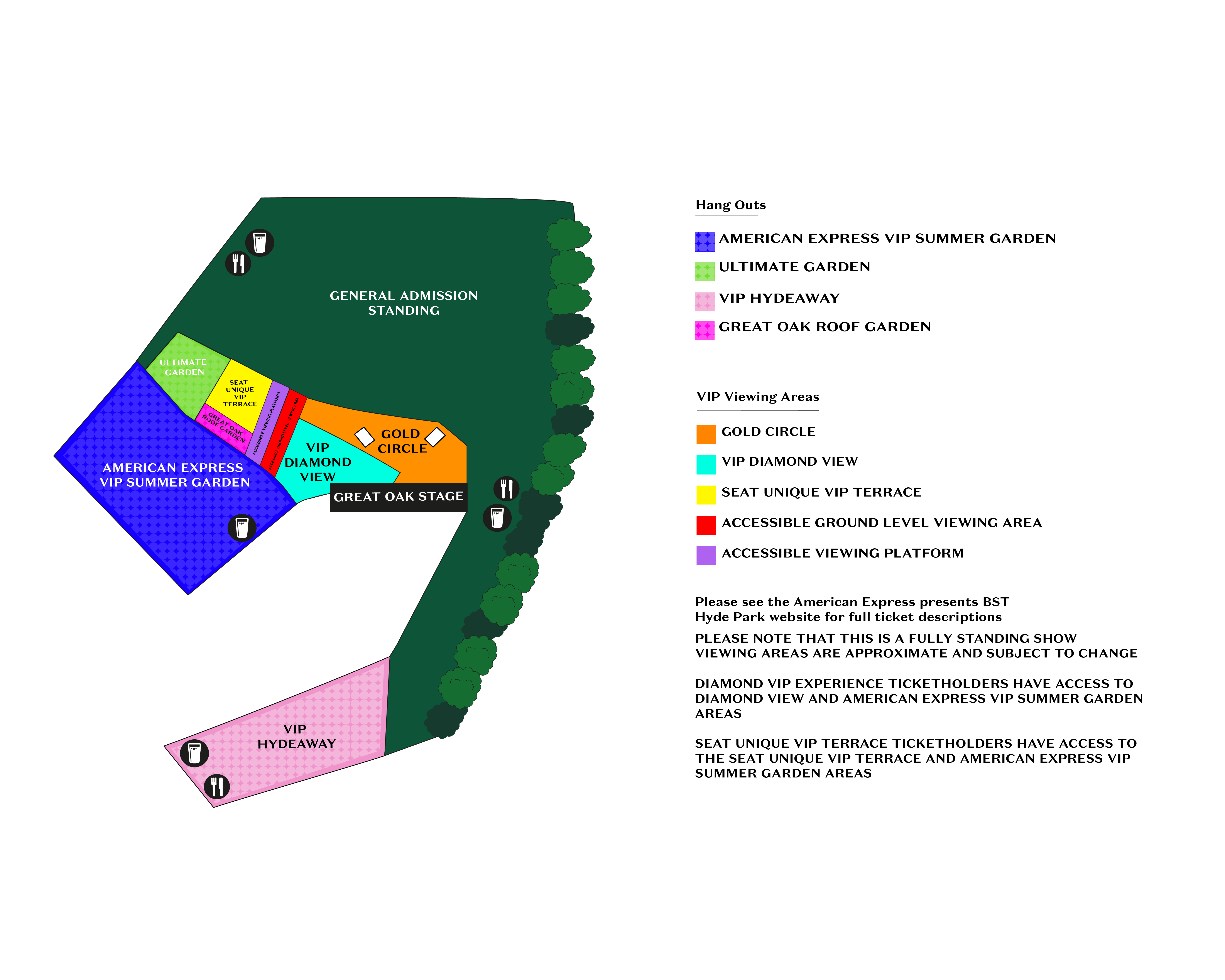 Lewis Capaldi BST Hyde Park London Map 2026